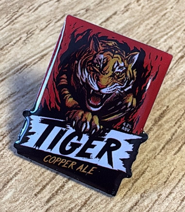 Tiger Pin Badge