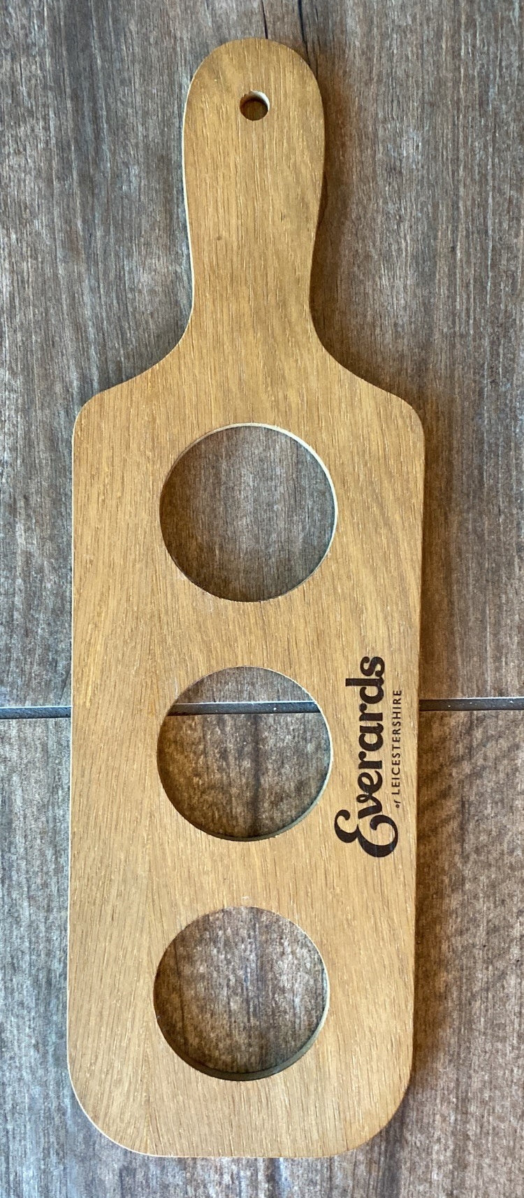 Wooden Tasting Paddle