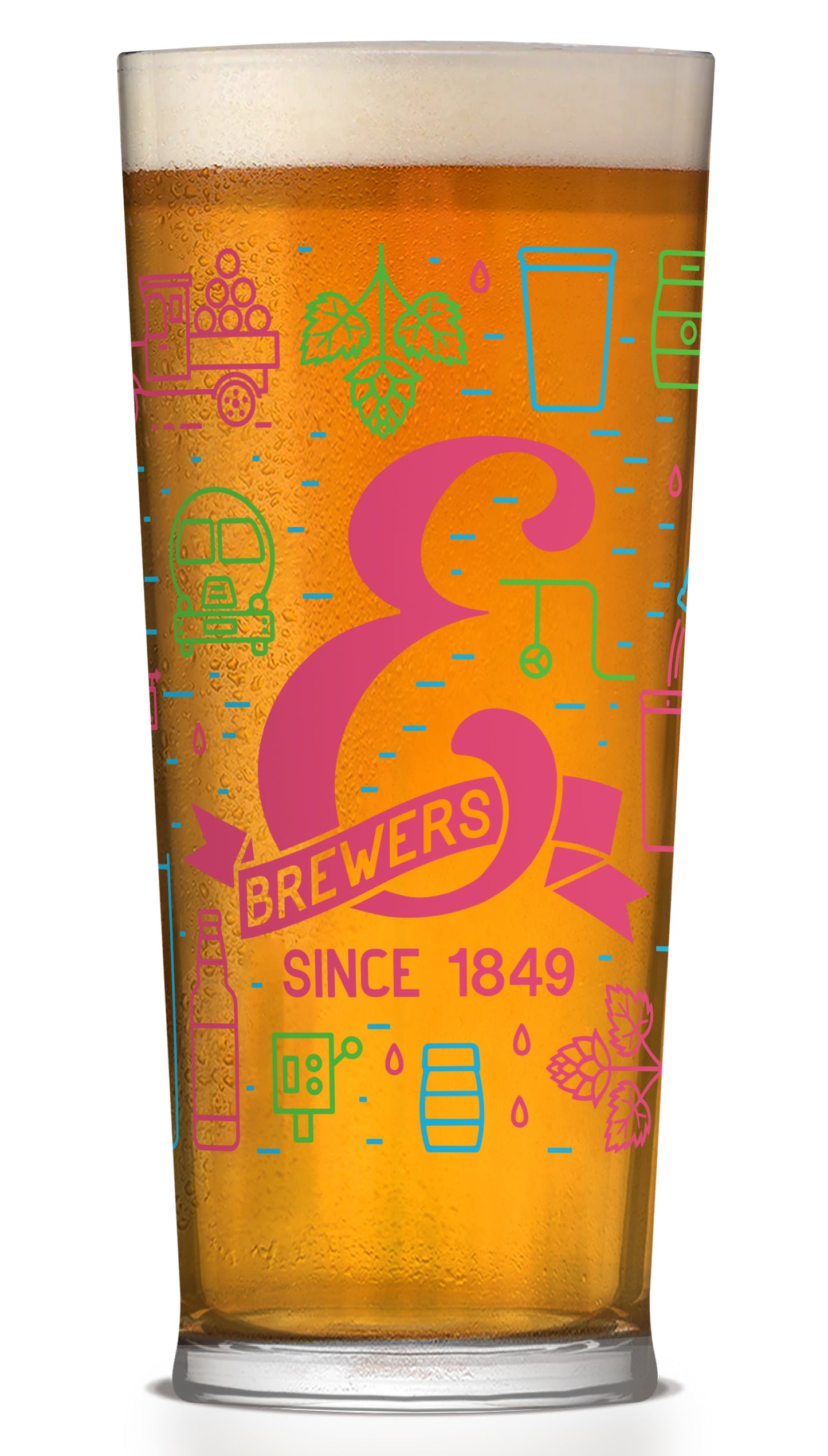 Everards Craft 1/2 Pint Glass 2024