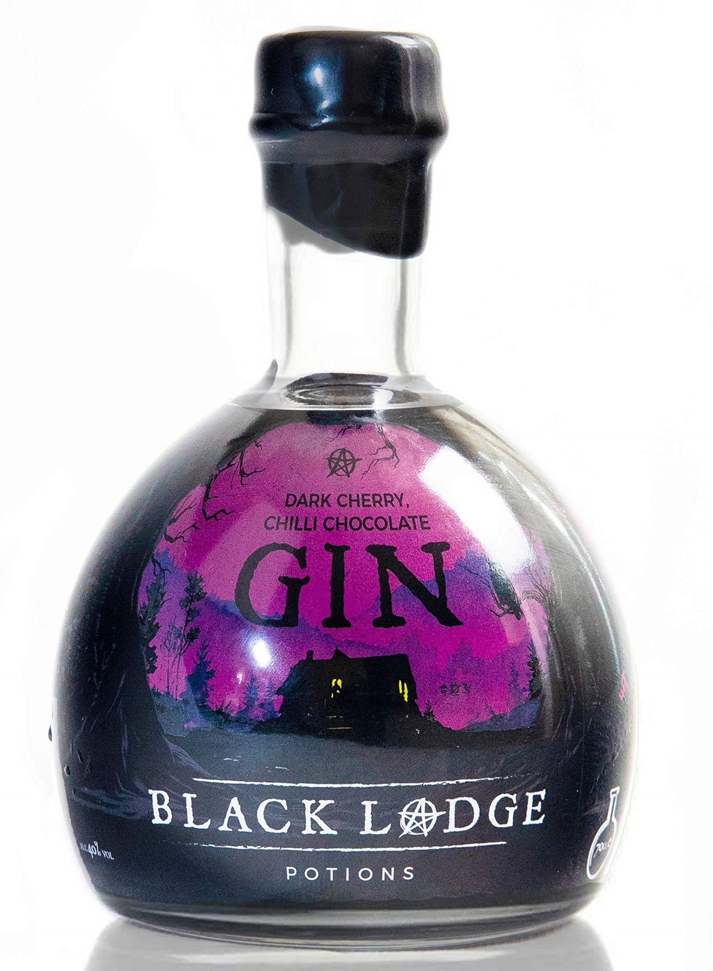 Black Lodge Dark Cherry Chilli Choc Gin 70cl
