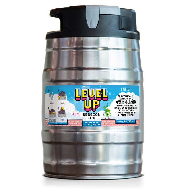 Everards Level Up Mini Keg 5Ltr