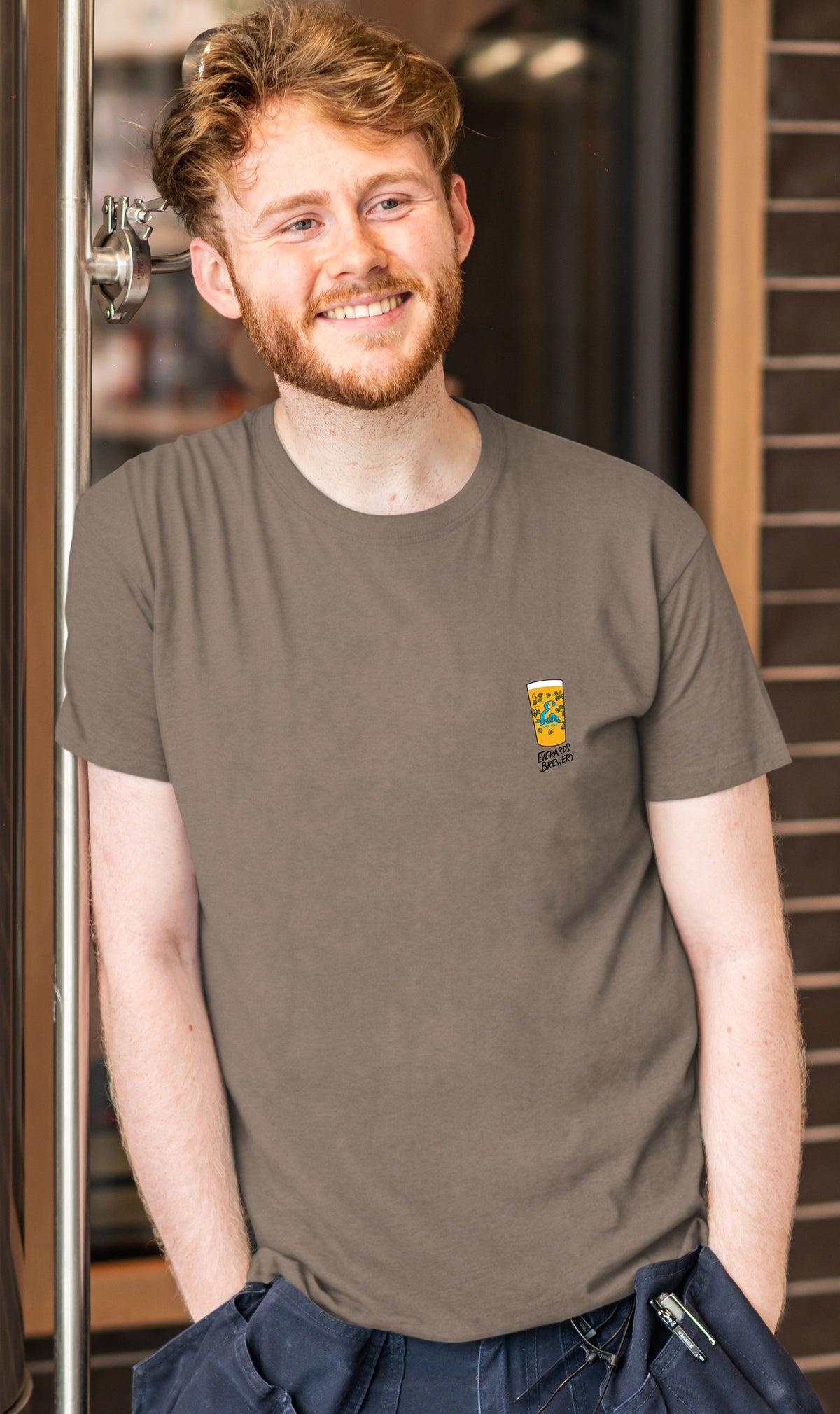 Cask Ale T-Shirt - Mocha