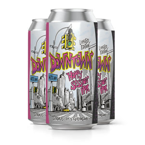 Downtown Hoppy Session IPA Cans