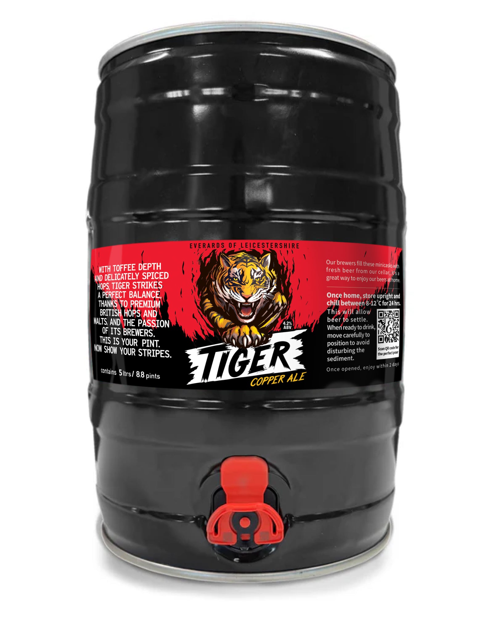 Everards Tiger Minicask 5Ltr