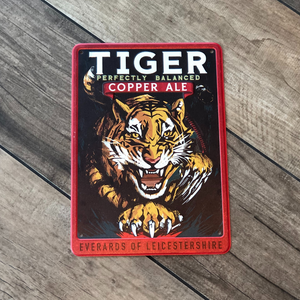 Tiger Ale Tin Sign