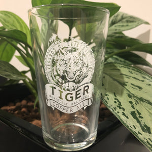 Tiger Half Pint Glass