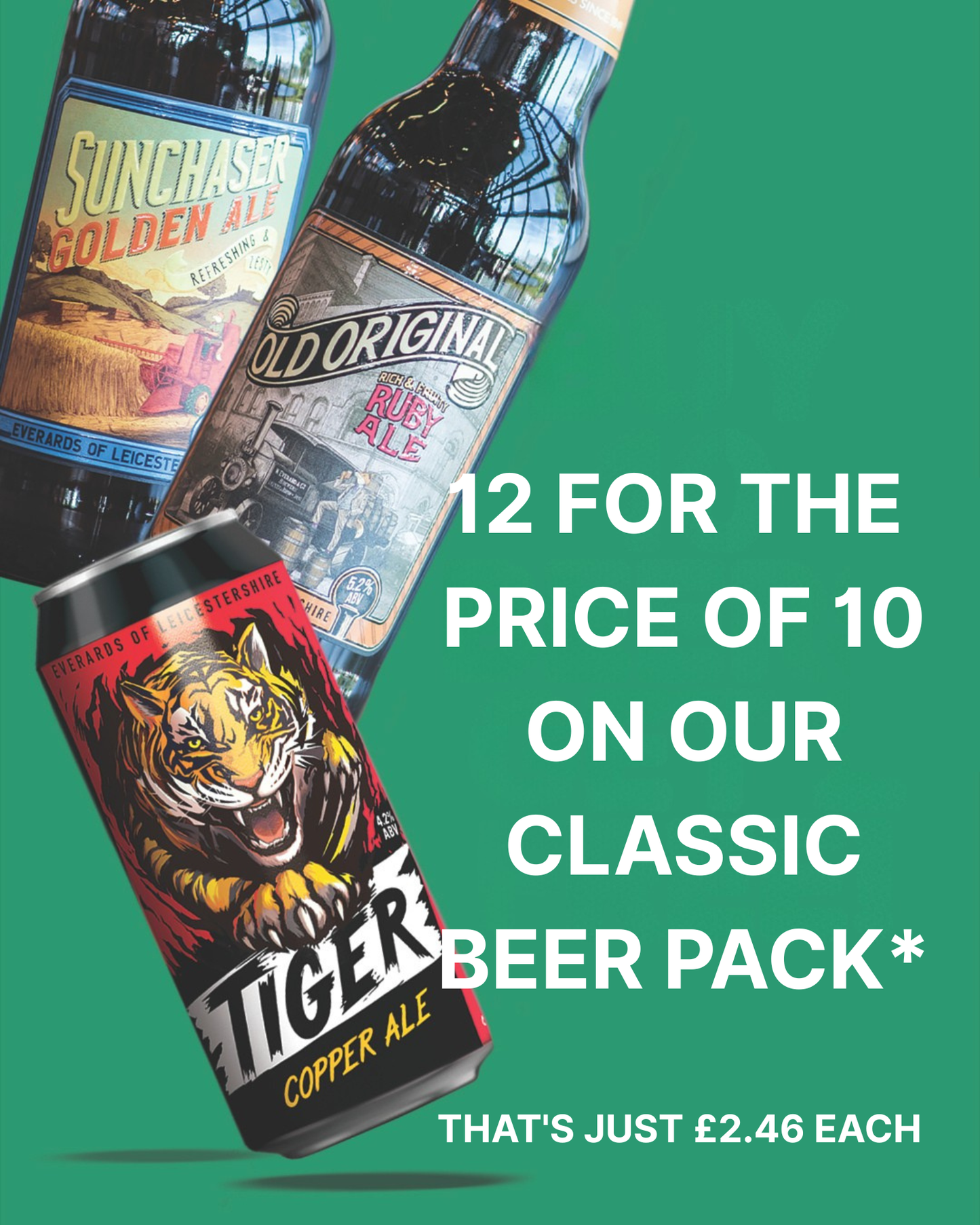 Everards Classic Beer 12 Pack