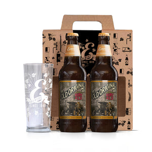 Old Original Bottle & Glass Pack