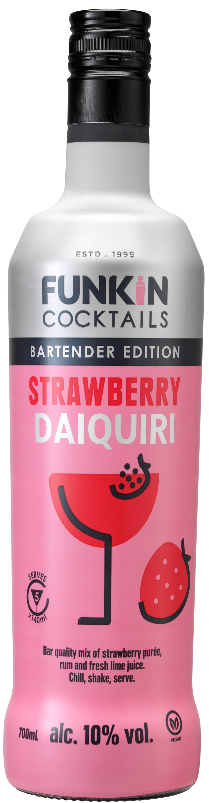 Funkin Strawberry Daiquiri Premixed Cocktail 70cl