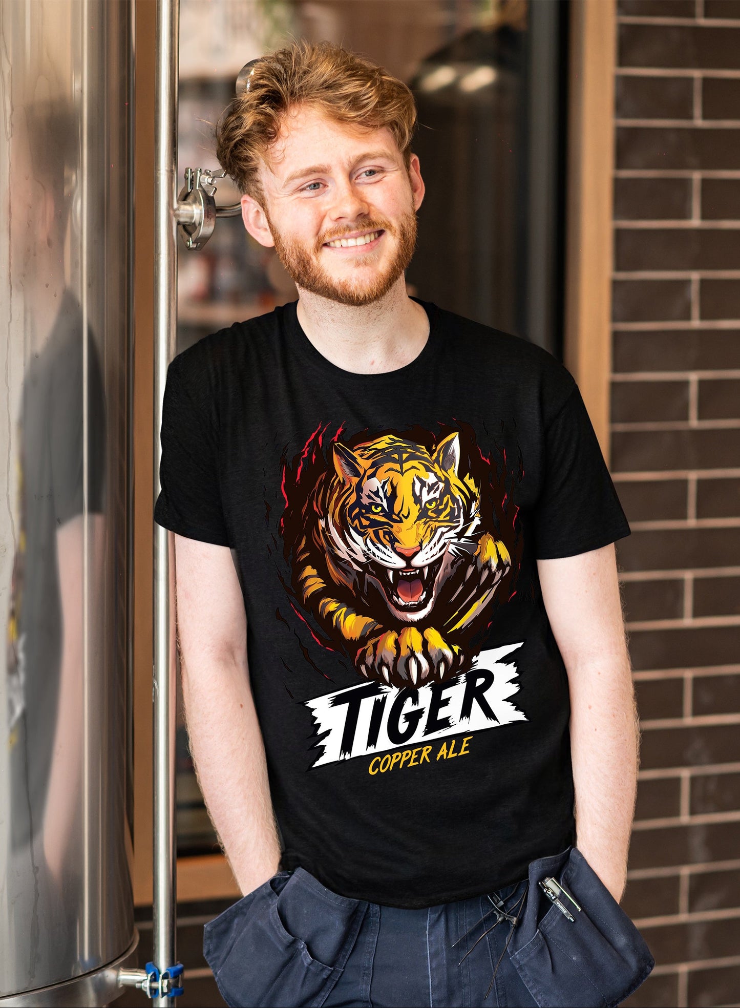 Tiger T-Shirt - Black
