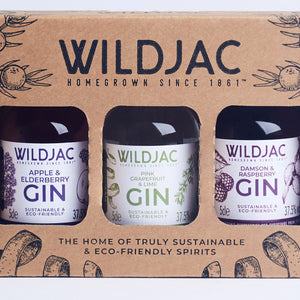 Wildjac Fruit Gin Collection 3 x 5cl