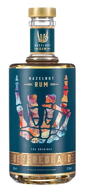 Severed Hand Hazelnut Rum 70cl