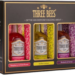 Three Bees Gin Set 3 x 5cl