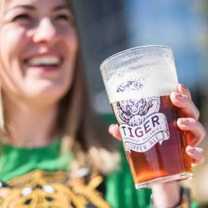 Tiger Pint Glass