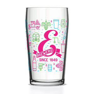 Everards Craft Pint Glass 2024