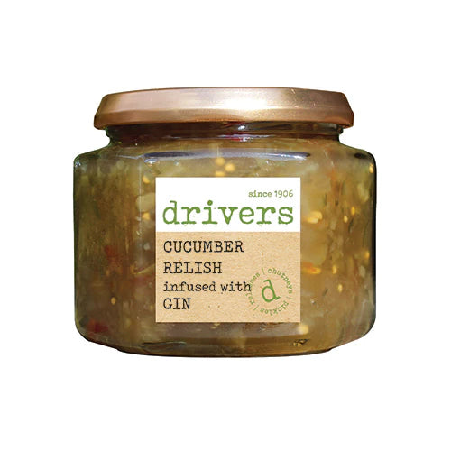 Drivers Cucumber Relish Infused with Gin