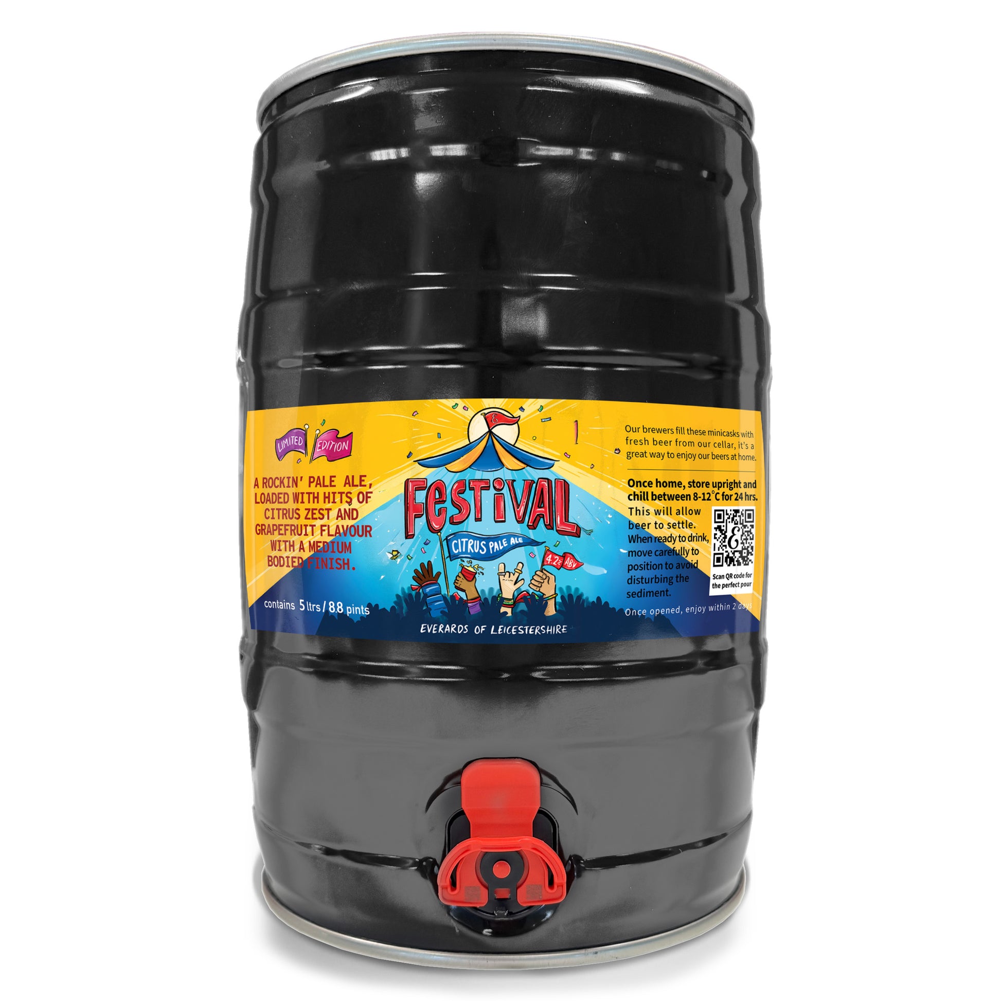 Everards Festival Minicask 5Ltr