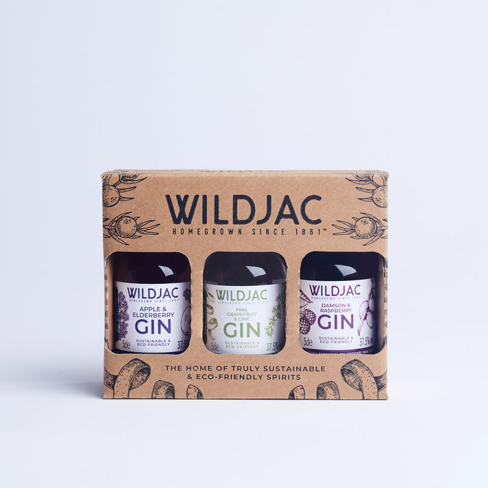 Wildjac Fruit Gin Collection 3 x 5cl