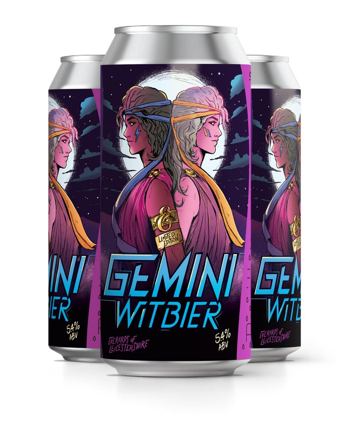 Gemini Witbier Cans