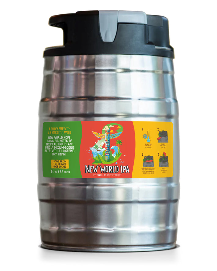 New World IPA Minikeg