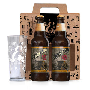 Old Original Bottle & Glass Pack