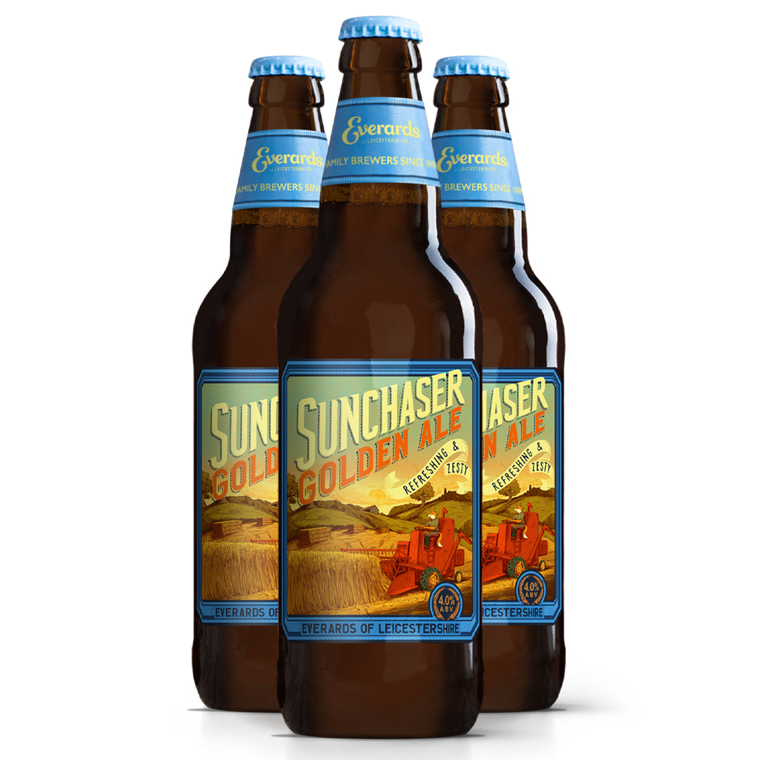 Sunchaser Golden Ale Bottles