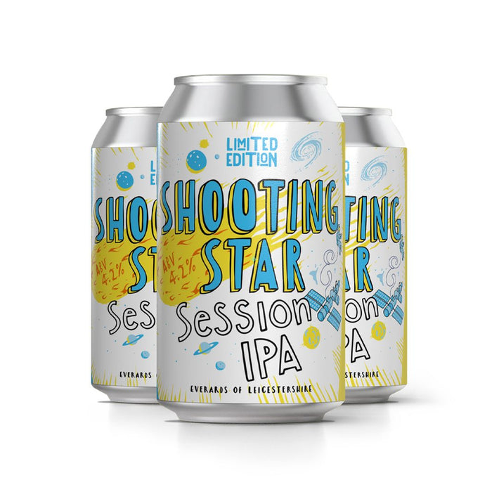 Everards Limited Edition Shooting Star Session IPA Cans