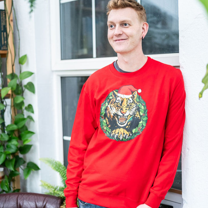 Tiger Christmas Jumper