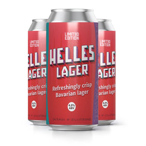 Helles Lager Cans