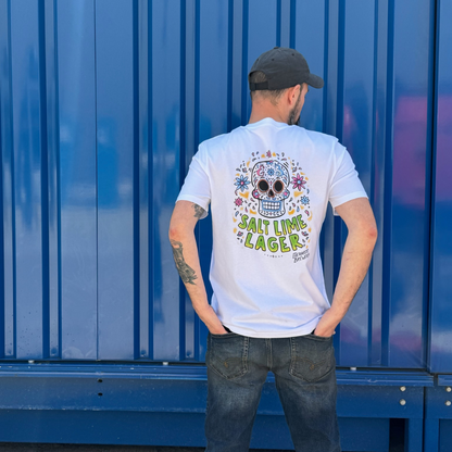 Salt Lime Lager T-Shirt White
