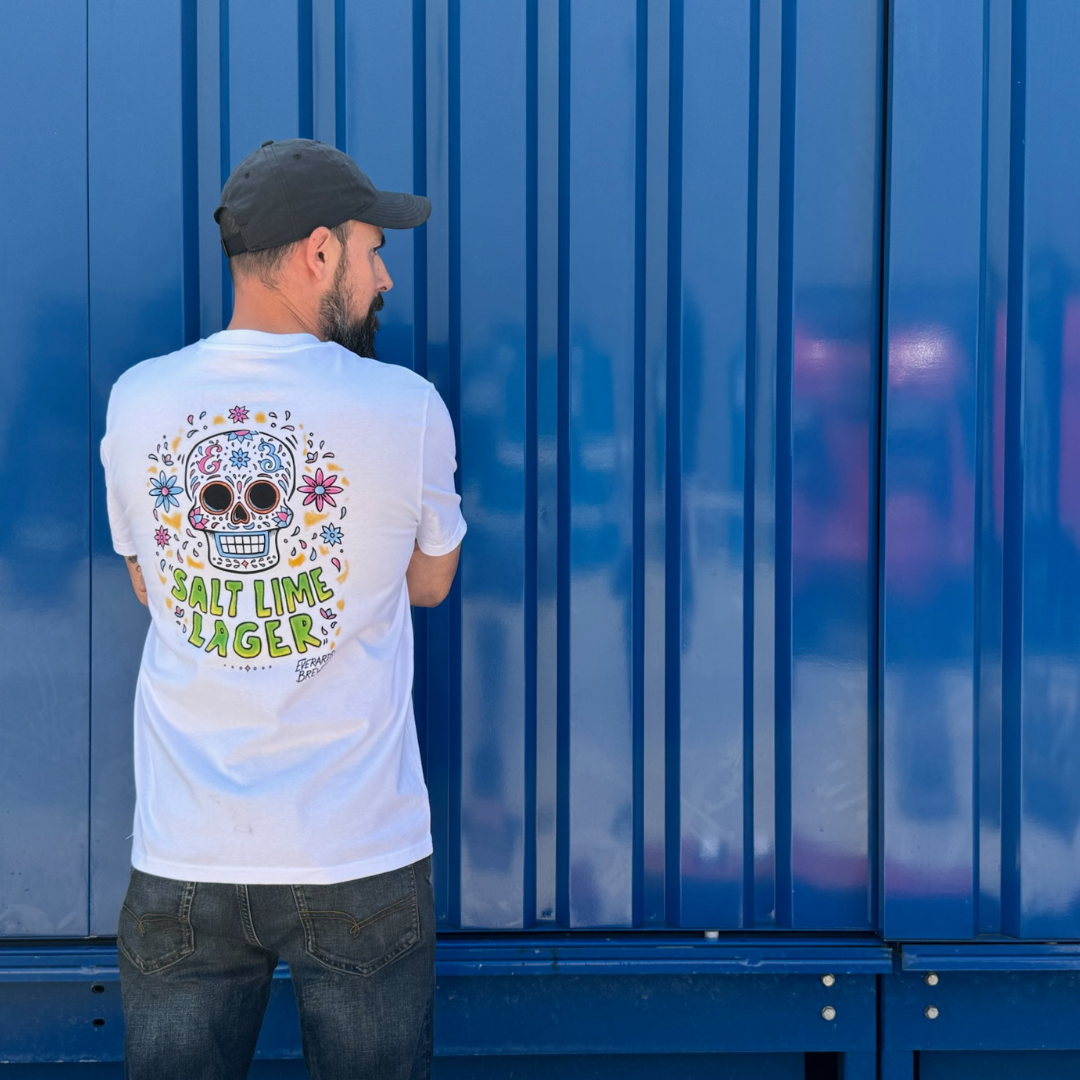 Salt Lime Lager T-Shirt White
