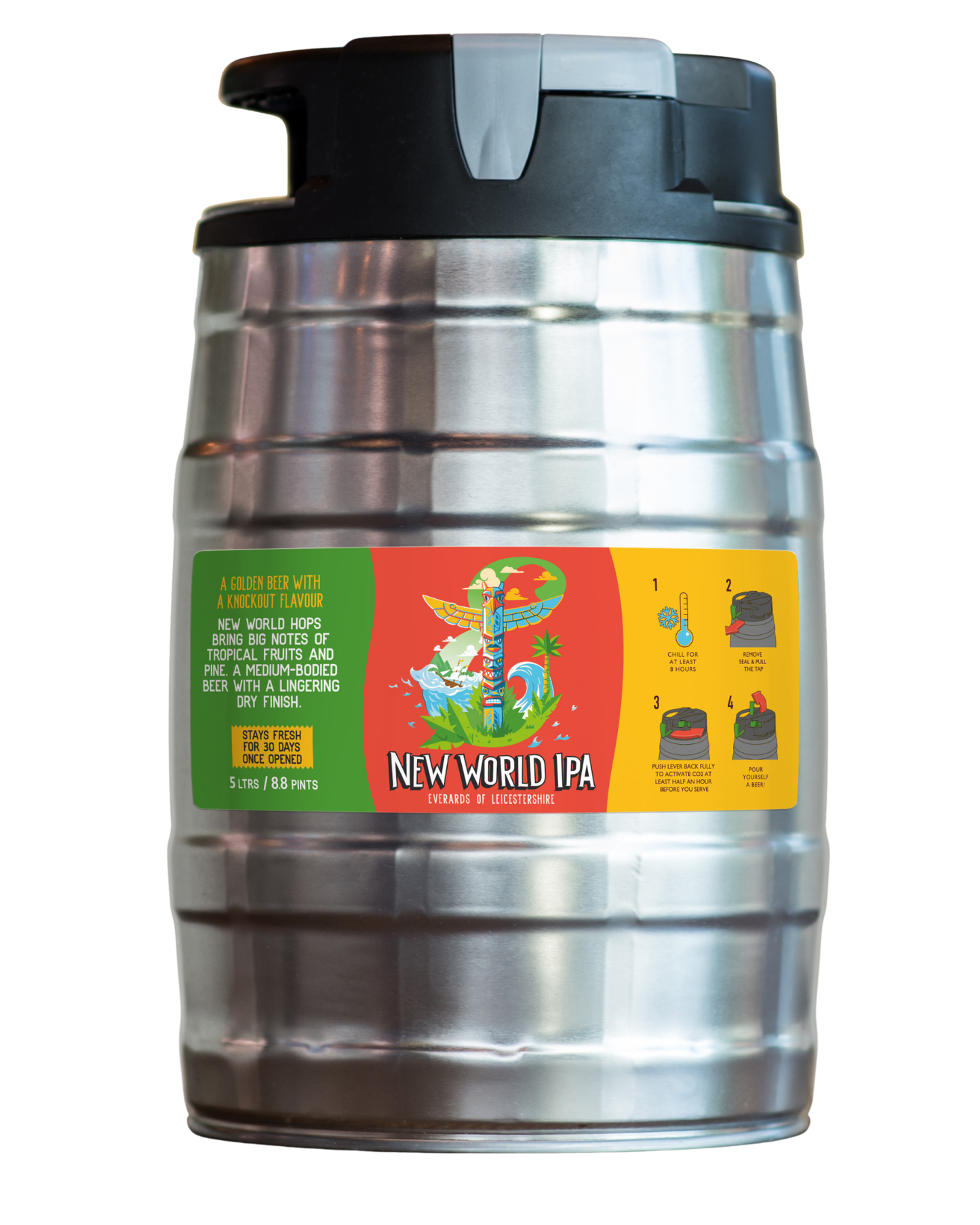 New World IPA Minikeg
