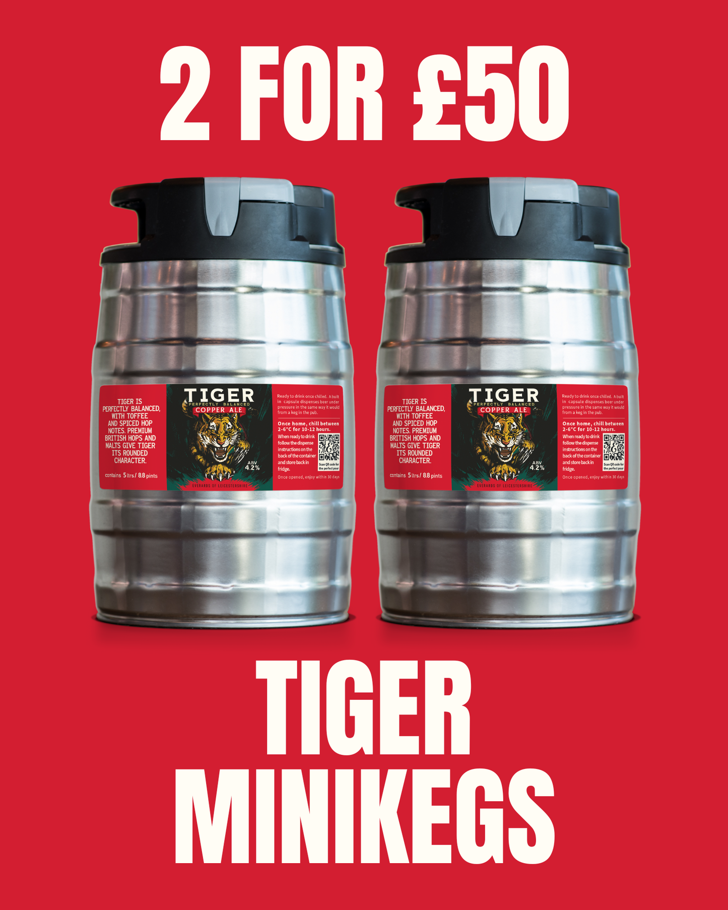 Tiger Minikeg