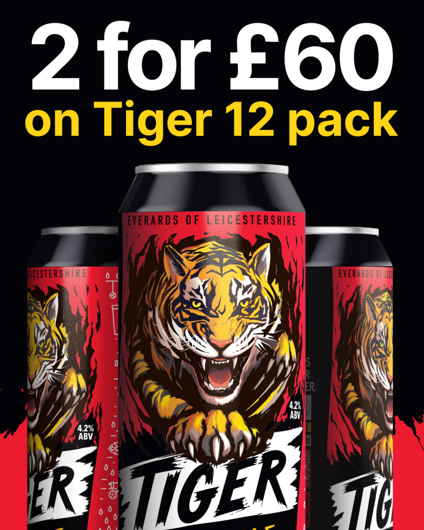 Tiger Copper Ale Cans