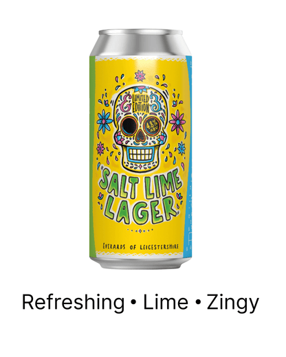 Salt Lime Lager 440ml Can