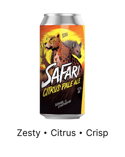 Safari Citrus Pale Ale 440ml Can