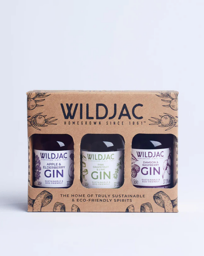 Wildjac Fruit Gin Collection 3 x 5cl