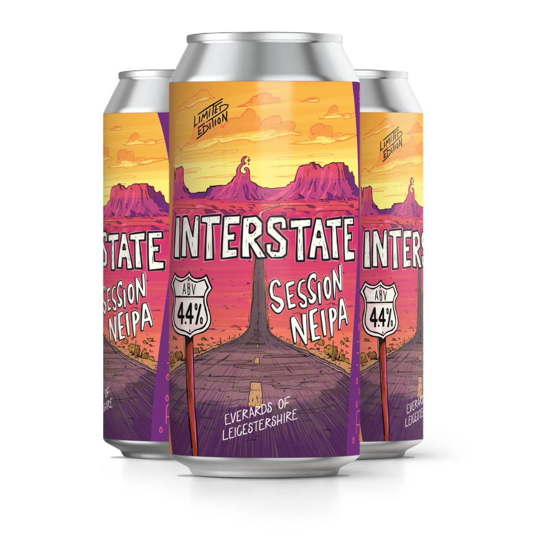 Interstate Session NEIPA in 440ml cans