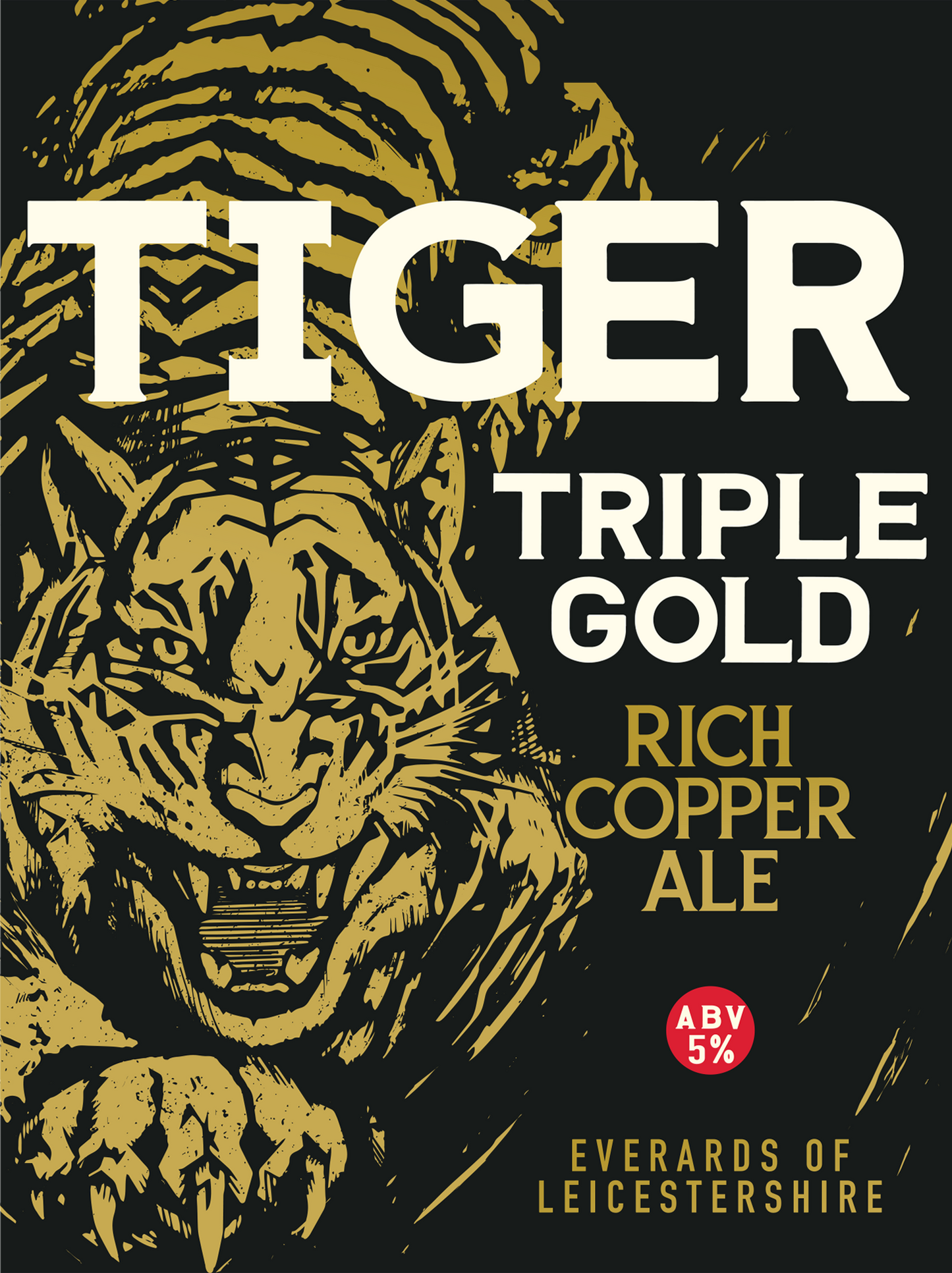 Tiger Triple Gold Minicask
