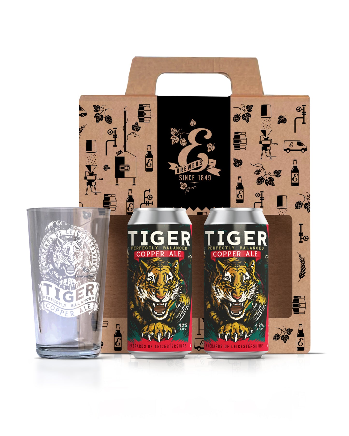 Tiger Can & Glass Pack