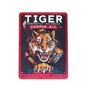 Tiger Tin Sign