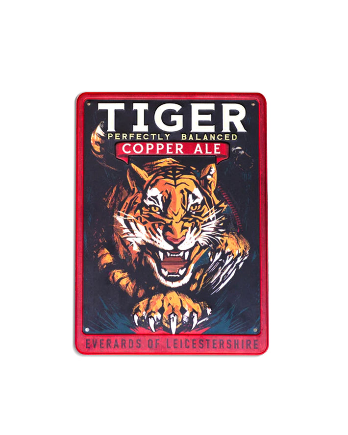Tiger Tin Sign