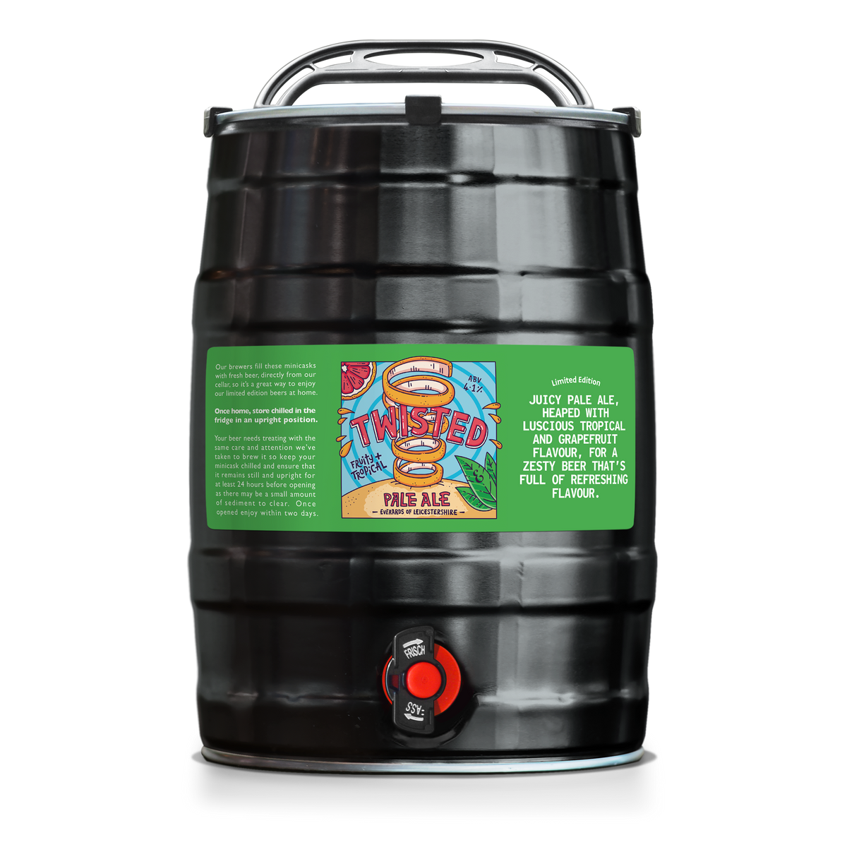 Everards Twisted Minicask 5Ltr