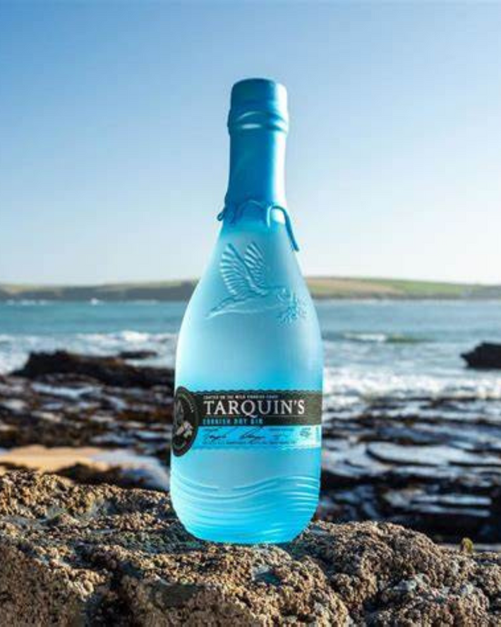 A bottle of Tarquin's Dry Gin