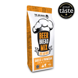 Jar House Garlic & Parmesan Beer Bread Mix 465g