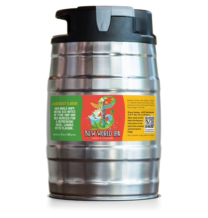 New World IPA Minikeg