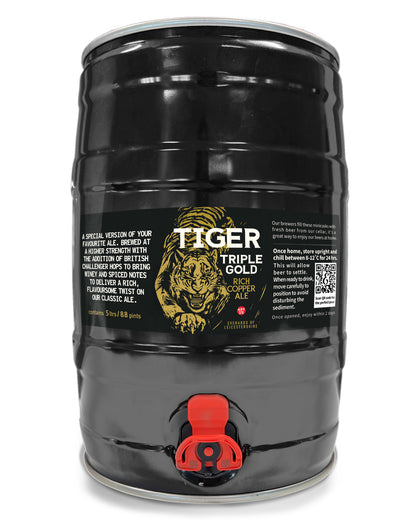 Everards Tiger Triple Gold Minicask 5Ltr