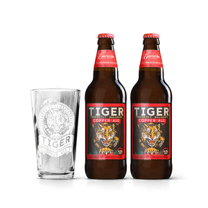 Tiger Bottle & Glass Pack