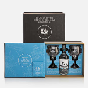 Edinburgh Gin A Journey to the Centre of the Serve Gift Set